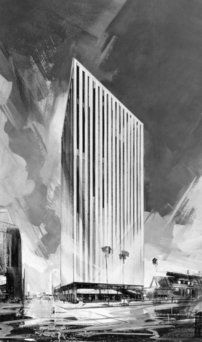 Union Bank Building drawing