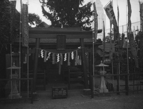 Shinto shrine in Little Tokyo