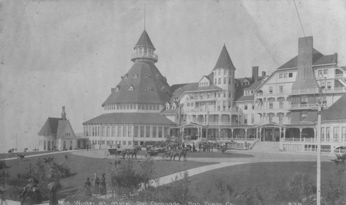 Mid-winter at Hotel del Coronado