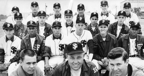 San Fernando High's championship ball team