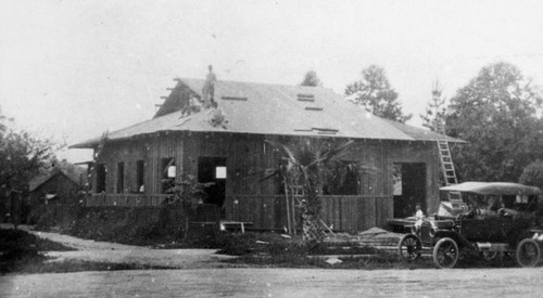 1st Presbyterian Church construction, Eagle Rock