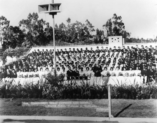 Graduation day at Jefferson High