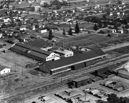 Aerial view of Van Nuys