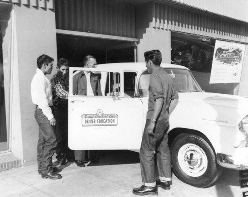 Sherman Indian High School driver education class