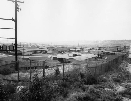 Navy housing at San Pedro