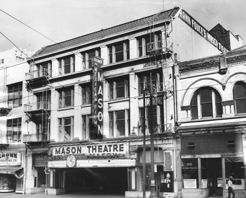 Mason Theatre, exterior