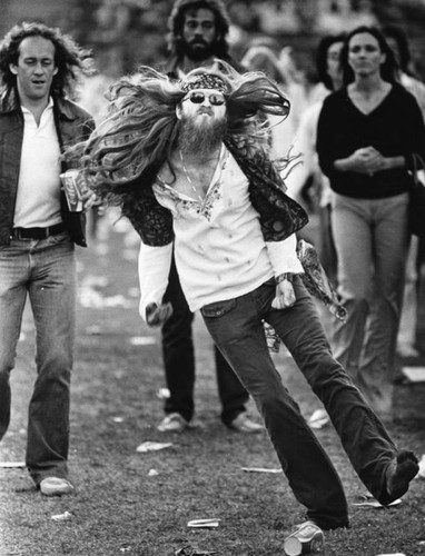 Fans of the Rolling Stones at the Coliseum