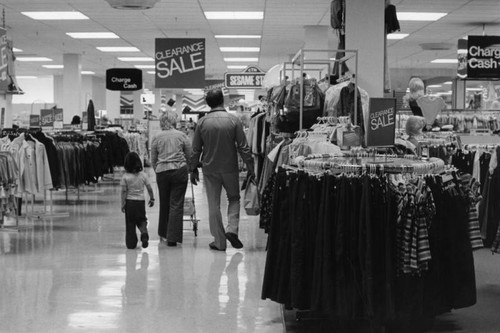 Department store interior