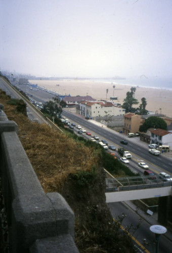 Pedestrian crossing, Pacific Coast Highway, Santa Monica