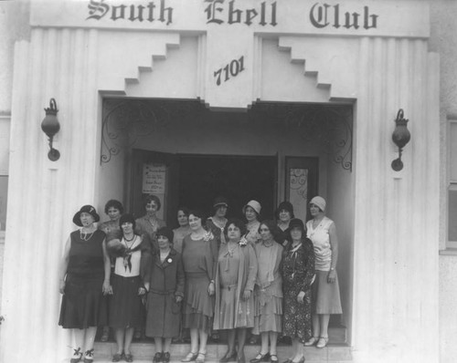 South Ebell Club members