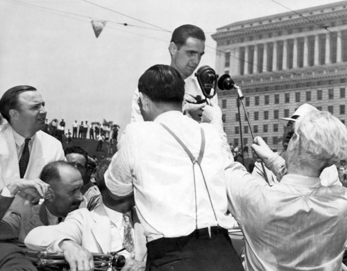 Howard Hughes at City Hall