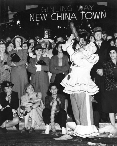 Clown at Moon Festival