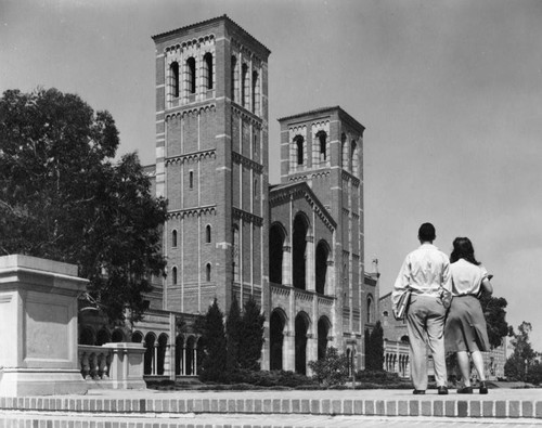 Facade of Royce Hall, U.C.L.A