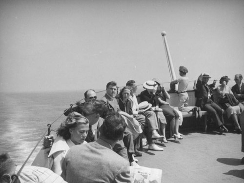 Open sea from the S.S. Catalina