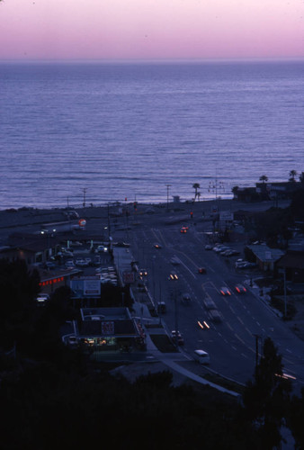 Sunset Boulevard, Pacific Palisades