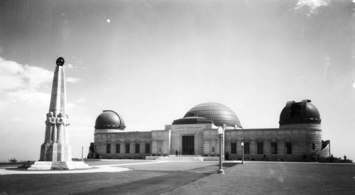 Exterior view of Griffith Observatory