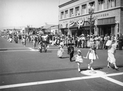 Parade participants, Santa Monica