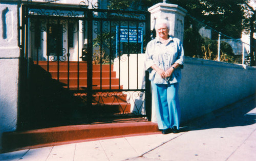 Entrance to Angelus Temple parsonage