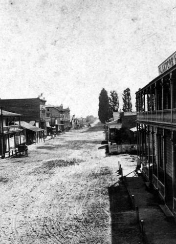 Center Street looking west