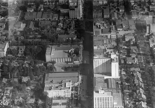 Hollywood aerial