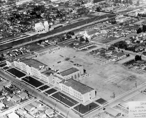 Edison Jr. High School aerial