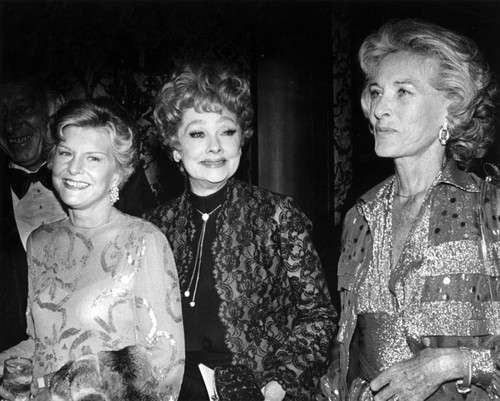 Betty Ford, Lucille Ball and Gloria Stewart