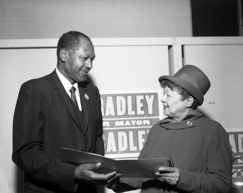 Bradley runs for Mayor