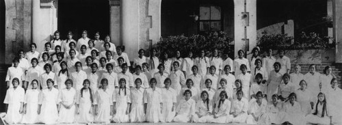 American Indian girls at Sherman Institute