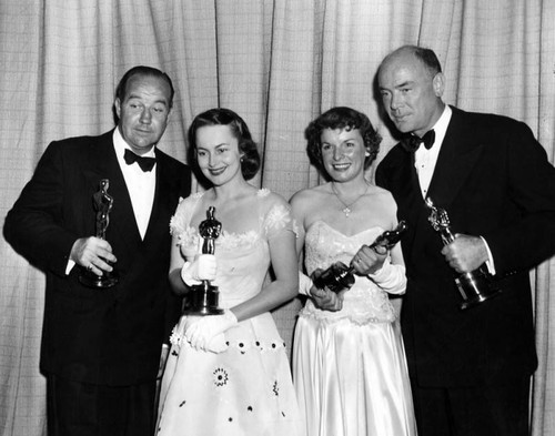 Olivia de Havilland and other Academy Award winners