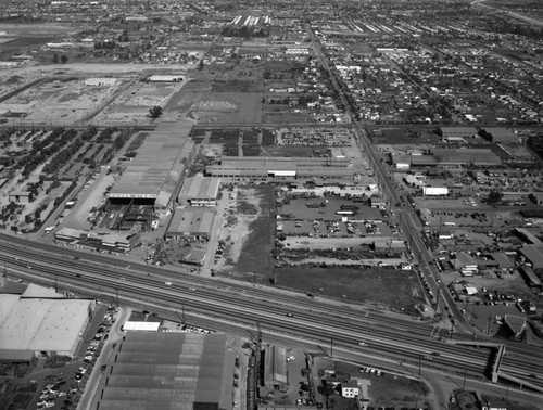 Telegraph Road and Greenwood Avenue, Montebello, looking north