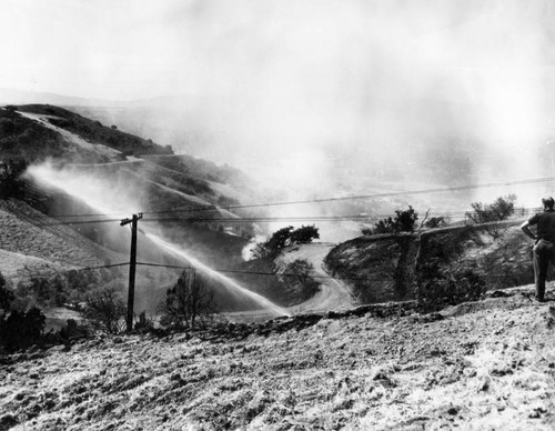 Griffith Park fire