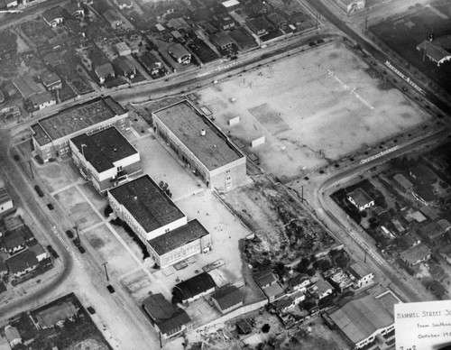 Hammel Street School aerial, view 2