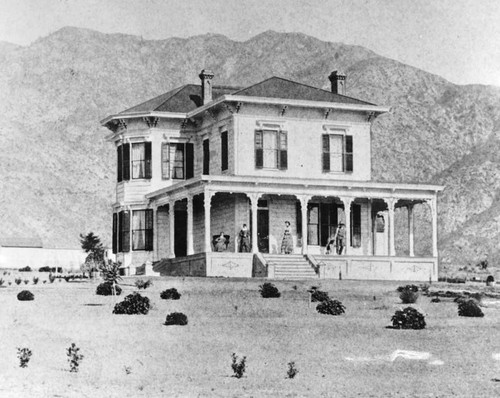 First house built in Altadena