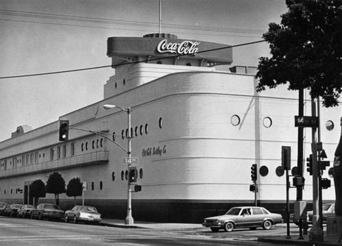 Coca-Cola Building, a famous Los Angeles landmark