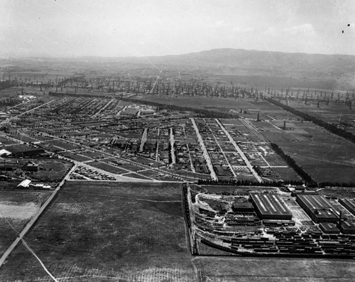 View of Torrance industrial area