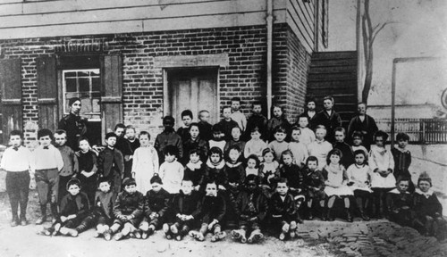 School children group photo