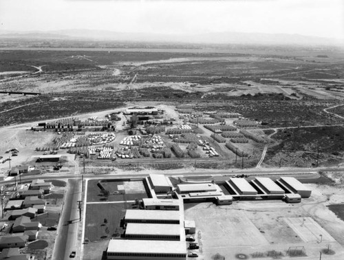 American Vitrified Products Co. plant in Duarte, looking south