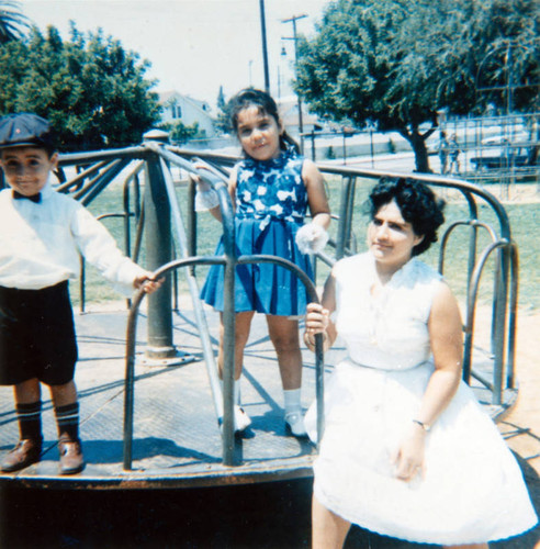 Family at the park