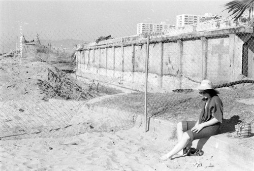 Ruins of Pacific Ocean Park at Venice beach