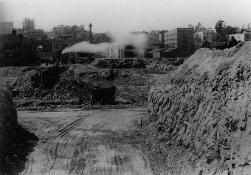 LAPL Central Library construction site, view 18