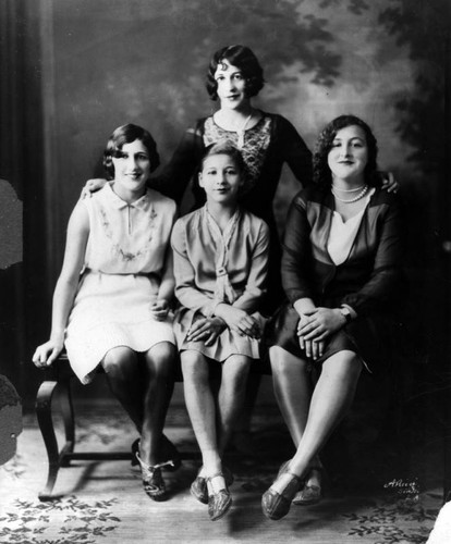 Anita Pugliese and her daughters