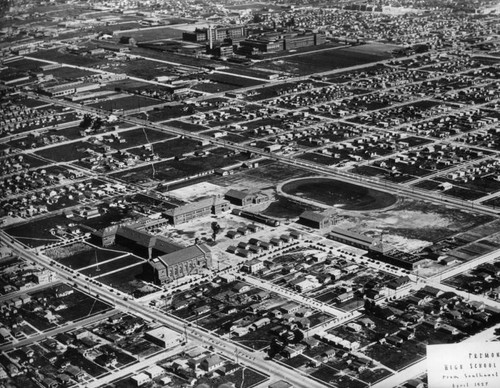 Fremont High School aerial