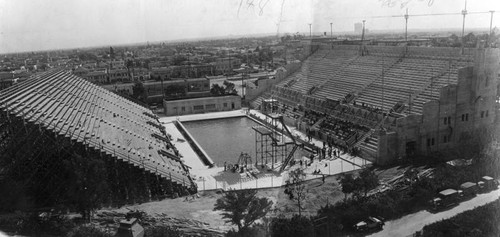 Swimming stadium