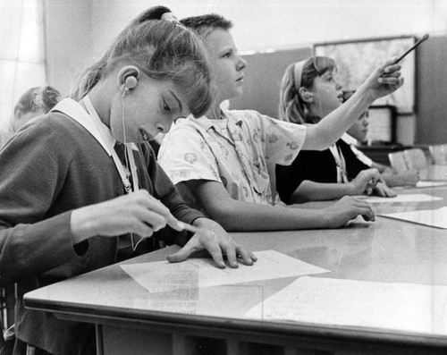 Hearing aids aid school students