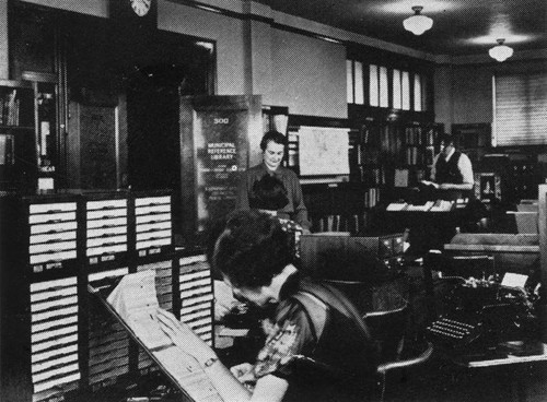 Municipal Reference Department, Los Angeles Public Library