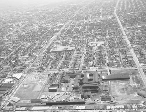 Goodyear Tire & Rubber Co., Central Avenue, looking east