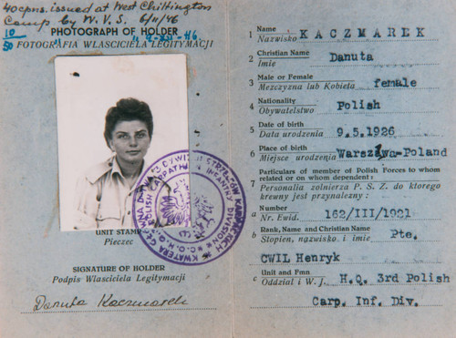 Polish military passport