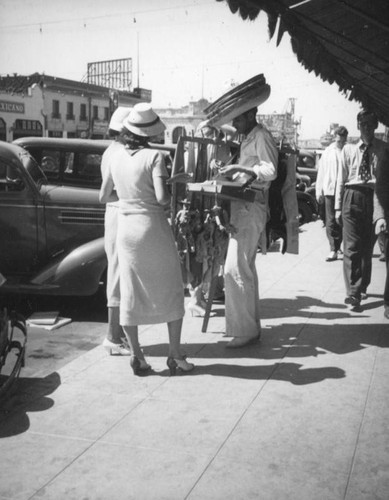 Ambulant vendor, Tijuana