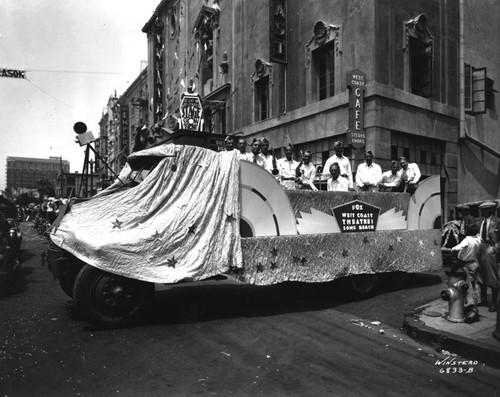 West Coast Theatre float