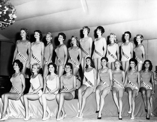 Miss California finalists